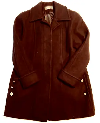 Buy Vintage  ORVIS  Women Size 8 MEDIUM Black Lined Coat 100% Shetland Wool USA • 46.60£
