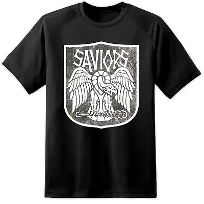 Buy Mens Walking Dead Saviors Distressed T Shirt Negan Rik Daryl Lucile Hilltop TV • 19.99£