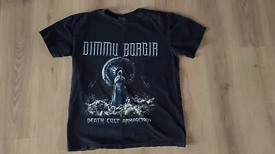 Buy Dimmu Borgir VINTAGE T-shirt  Size L, Death Cult Armageddon By Thuder • 19.99£