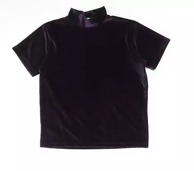 Buy Reed Hunter Womens Purple Polyester Basic T-Shirt Size M High Neck • 5.50£