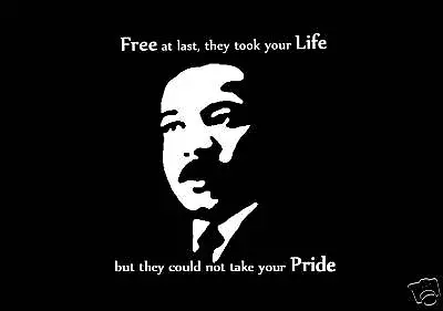 Buy U2 Dr. Martin Luther King Bono Edge Pride Lyric T-Shirt Civil Rights Movement • 11.99£