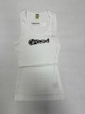 Buy The Offspring White Beater Tank Girl Tee T-shirt New Original,!!! • 15.16£