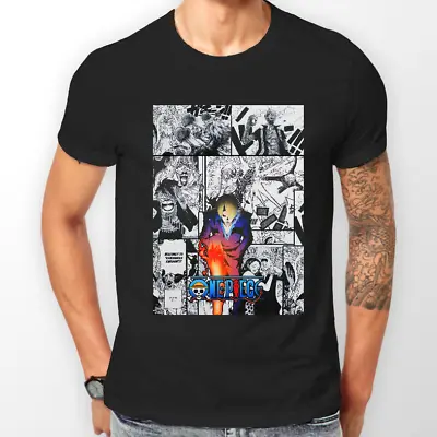 Buy Sanji One Piece Manga Strip Anime Pirate Unisex Tshirt T-Shirt Tee ALL SIZES • 17£