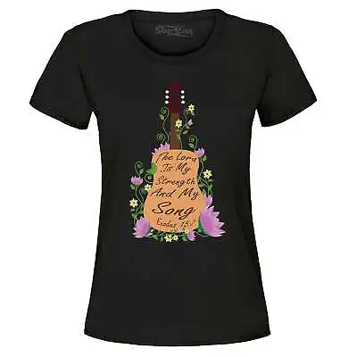 Buy The Lord Is My Strength And My Song Exodus Women's T-Shirt Religious Shirts • 13.60£