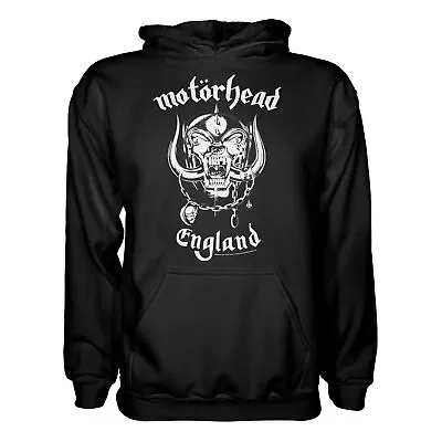 Buy Motorhead England Lemmy Kilmister Official Unisex Hoodie Hooded Top • 47.65£