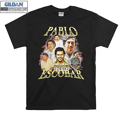Buy Pablo Escobar Movie The Narcos T-shirt Gift Hoodie Tshirt Men Women Unisex F263 • 11.95£