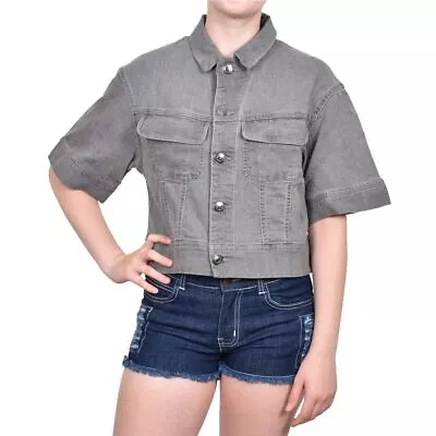 Buy Womens Denim Jacket Soft Stretch Cotton Summer Fashion Ladies Denim Jeans Coat • 6.99£