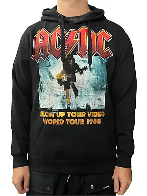 Buy AC/DC Blow Up Your Video Pullover Hoodie Unisex Official Brand New Various Sizes • 29.99£
