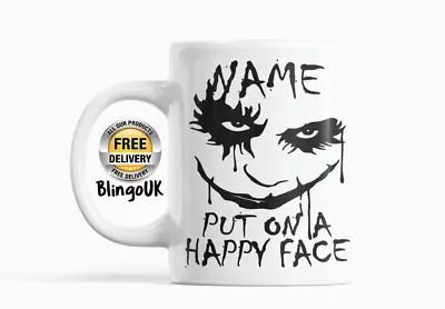 Buy Smile Mug The Joker Christmas Gift Birthday Gift Novelty Fathers Day Gift • 9.99£