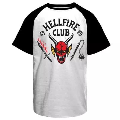 Buy Stranger Things Season 4 Hellfire Club 2022 Officially Licensed T Shirt • 9.99£