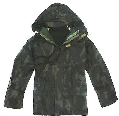 Buy GENTS WATERPROOF WINDPROOF WOOD CAMO JACKET Mens Sizes Fishing Hiking Hood Coat • 14.70£