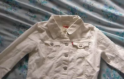 Buy Levi's Red Tag Classic White Denim Jacket Kids 12 Years SEE MEASUREMENTS • 14£