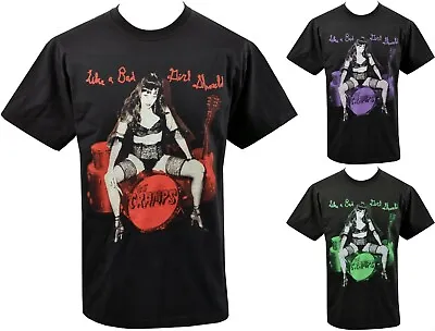 Buy The Cramps Mens PSYCHOBILLY T-Shirt Poison Ivy Like A Bad Girl Should Garage Lux • 20.50£