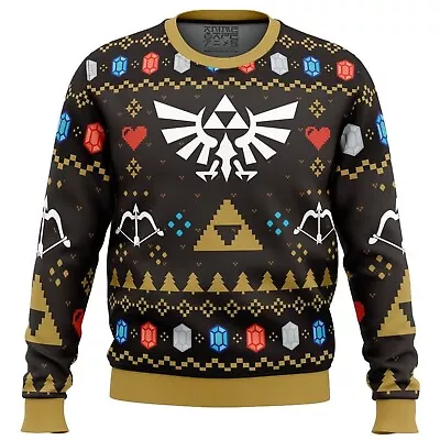 Buy Christmas Hero Legend Of Zelda Ugly Sweater, S-5XL US Size, Gift For Fans • 35.03£