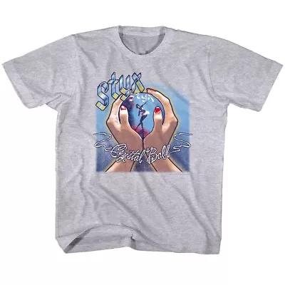 Buy Styx Crystal Ball Kids T Shirt Rock Band Album Cover Boy Girl Baby Youth Toddler • 17.61£