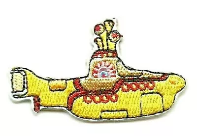 Buy BEATLES Yellow Submarine Small 2019 EMBROIDERED SEW/IRON ON PATCH Official Merch • 4.99£