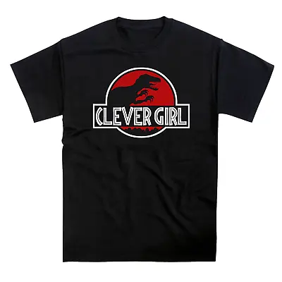 Buy Clever Girl Velociraptor Jurassic Park Dinosaur Parody T-Shirt • 12.95£