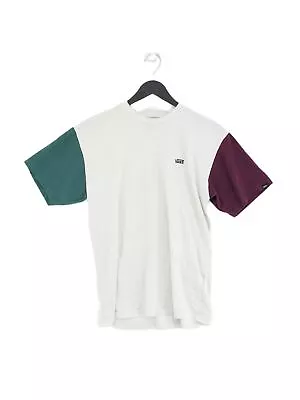 Buy Vans Women's T-Shirt M Multi 100% Other Short Sleeve Round Neck Basic • 15.30£