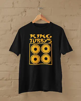 Buy KING TUBBY'S TRIBUTE T-SHIRT (Tubby Bass Roots Reggae Dub Sound System Dubwise) • 15.79£