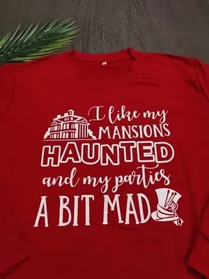 Buy Holiday Haunted Mansion / Mad Hatter Sweatshirt (Size XL) Ugly Sweater  • 18.89£
