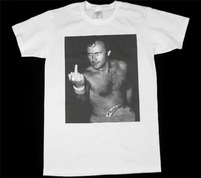 Buy Phil Collins White T-shirt Sizes Small-3XL • 15.99£