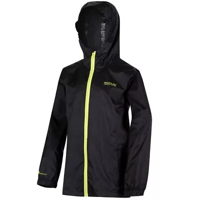 Buy Regatta Pack-It III Waterproof Jacket Black • 15.85£