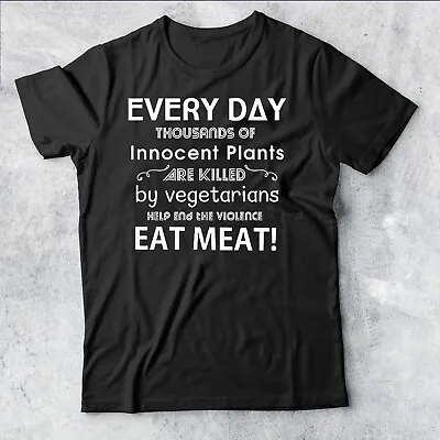 Buy Meat Eaters Funny Rude Anti Vegetarian Vegan Mens T-Shirt #AV #P1 #PR • 9.99£