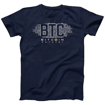 Buy Bitcoin We Trust Crypto T-shirt For Men (S-5XL) • 12.99£