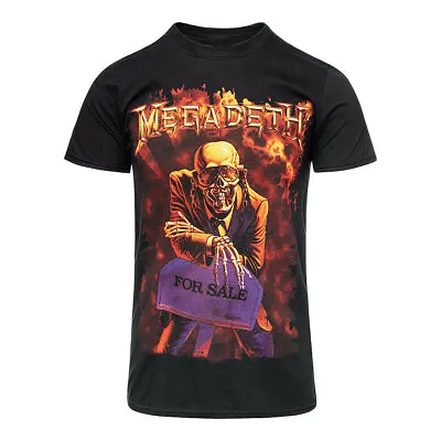 Buy Megadeth T-Shirt Peace Sells Band Official New Black • 15.95£