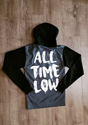 Buy All Time Low Zip Up Hoodie Unisex  Black Size XS Goth Emo Punk  • 12.99£