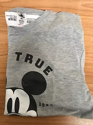 Buy Mickey Mouse: The True Original T-Shirt For Adults MEDIUM GREY • 14£
