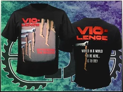 Buy VIO-LENCE - Opressing The Masses TS NEW, Thrash Metal, KREATOR • 18.99£