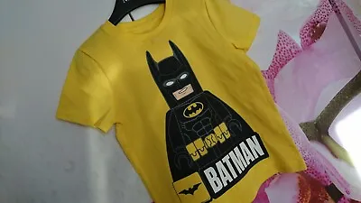 Buy New Lego Batman Boy T-shirt Top Or Pyjama Top 3/4 Yrs 4y  • 3.99£