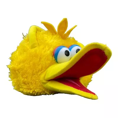 Buy Vintage 2003 Sesame Street Big Bird Head Plush Zippered Handled Purse Bag Clutch • 13.22£