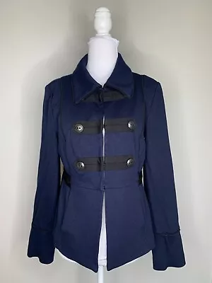 Buy Cabi In The Band Jacket Navy Blue Marching Band Military Women Size M ITMP2 • 41.68£