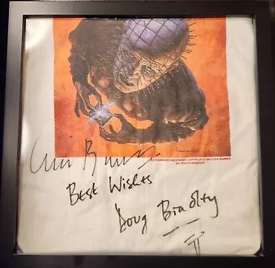 Buy Clive Barker Hellraiser, Pinhead T-Shirt Autographed By Doug Bradley • 331.53£