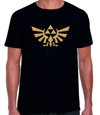 Buy TRIFORCE LOGO T-SHIRT Legend Zelda T-Shirt SIZE SMALL TO 3XL • 9.50£