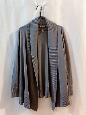 Buy Women’s Vintage Plus Size Gray Knit Cardigan Sweater Jacket US Size 1X/XL • 28.82£