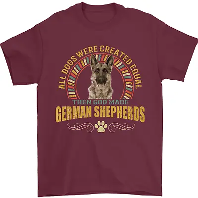 Buy A German Shepherd Dog Mens T-Shirt 100% Cotton • 9.49£