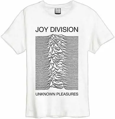 Buy Joy Division Unknown Pleasures T-Shirt Vintage White By Amplified • 22.95£
