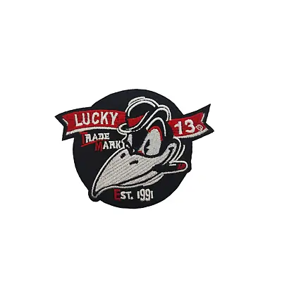 Buy Patch Tucan Lucky 13 MC Motor Clothing Biker Rider Iron-On Patch Iro • 3.39£