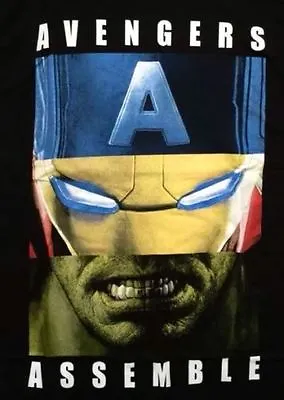 Buy Bioworld Marvel Avengers Age Of Ultron T-Shirt NIP Sealed LARGE Black  • 5.69£