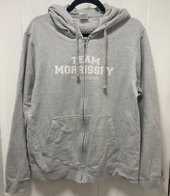 Buy Morrissey Hoodie Rock Band Merch Jumper Sweatshirt Size Medium The Smiths Grey • 19.50£
