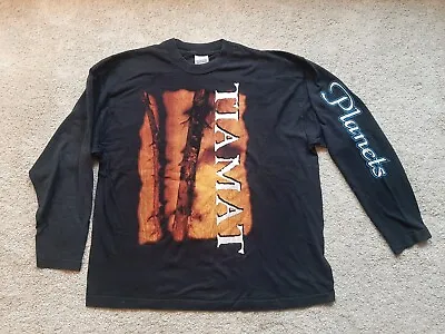 Buy TIAMAT Planets Vintage 1994 T Shirt XL Doom Tour Metal LP My Dying Bride Type O • 199£