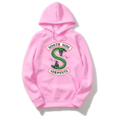Buy Unisex South Side Serpents Hoodie Sweatshirt Riverdale Hood Jumper Pullover • 21.58£