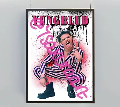 Buy Yungblud Art Print Yungblud Poster Yungblud Weird! Album Yungblud Army Merch Art • 9.99£