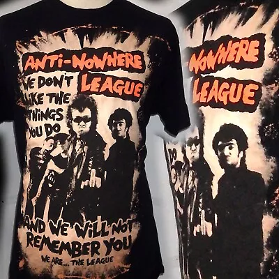 Buy Anti Nowhere League 100% Unique Punk  T Shirt Large Bad Clown Clothing • 16.99£