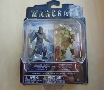 Buy Warcraft Mini Figure 2 Pack: Alliance Soldier Vs Horde Warrior, Jakks Pacific  • 3.86£