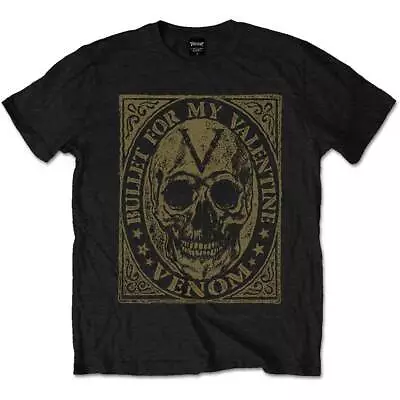 Buy Bullet For My Valentine Venom Skull Official Tee T-Shirt Mens • 15.99£