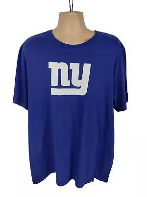 Buy Mens Nike 2xlarge Blue Pierre-paul 90 New York Giants American Football Tshirt • 16.99£